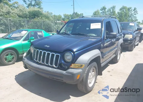 2006 Jeep Liberty Sport from USA, damaged, VIN 1J4GL48K86W290135